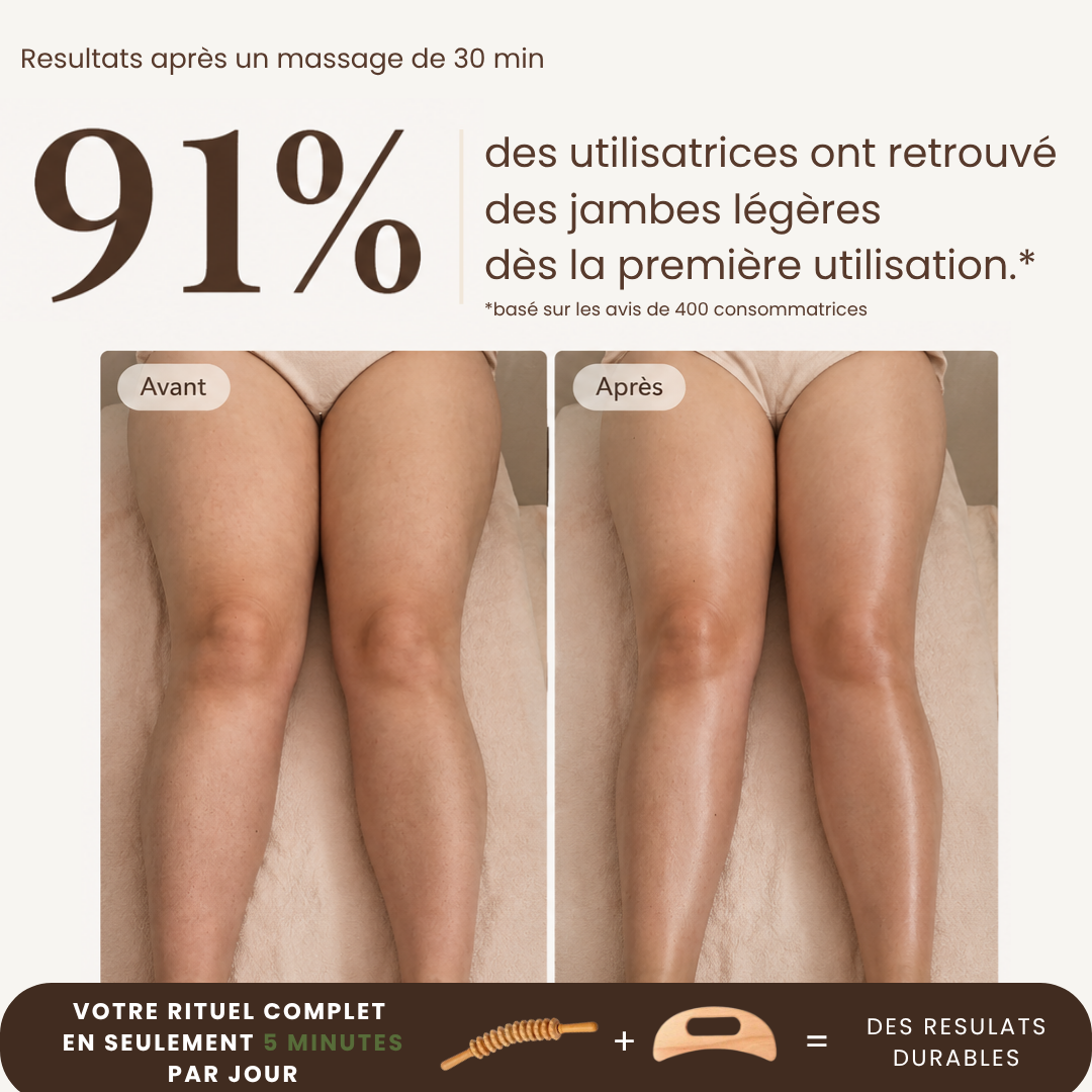 Rouleau Drainant en Bois
