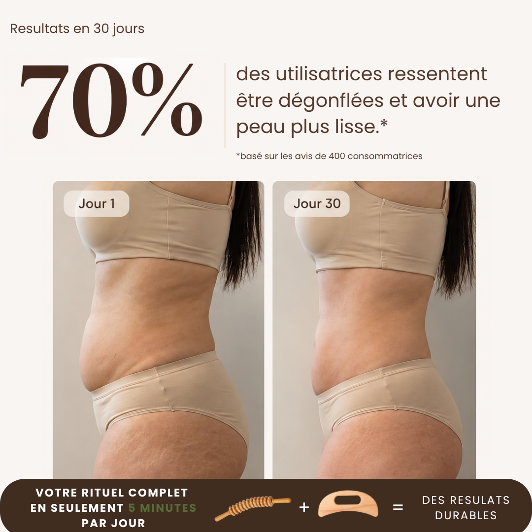 Rouleau Drainant en Bois